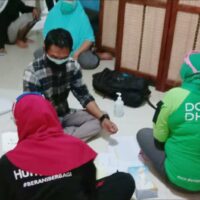 Dompet Dhuafa Gelar Rapid Test bagi Penghuni Shelter Sehati